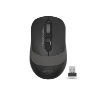 Mouse a4tech gaming wireless 2.4ghz optic 2000 dpi butoane/scroll 4/1 buton selectare viteza negru / gri fg10 grey (include tv 0