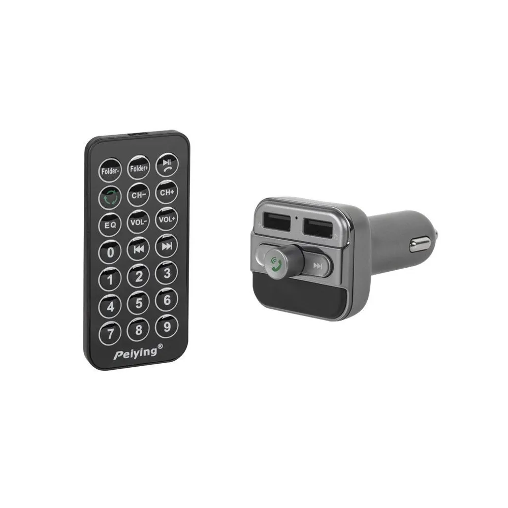 Modulator fm audio display sd bluetooth