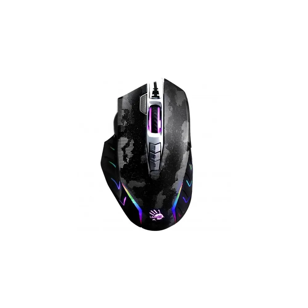 Mouse a4tech gaming cu fir usb optic 8000 dpi butoane/scroll 8/1 iluminare butoane programabile negru j95s (include tv 0.18lei) 