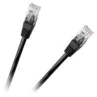 Cablu patchcord utp cat6 7.5m negru rebel
