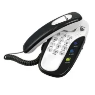 Telefon maxcom tel-kxt-604b alb