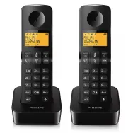 Telefon dect d2602 negru philips