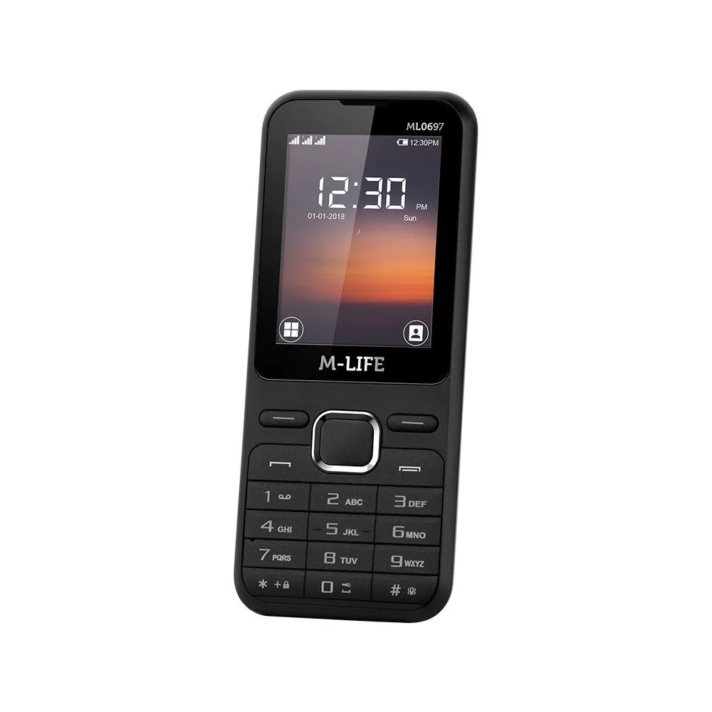 Telefon gsm negru ml600 m-life