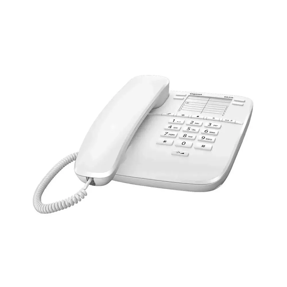 Telefon fix cu fir da310 alb gigaset