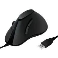 Mouse logilink pc sau nb cu fir usb optic 1000 dpi butoane/scroll 5/1 ergonomic negru id0158 (include tv 0.18lei) Logilink - 1