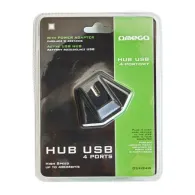 Hub usb 2.0 omega 4 porturi power adapter