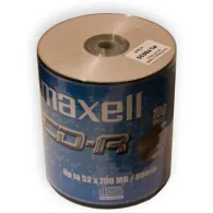 Cd-r maxell 700mb 52x spindle 100
