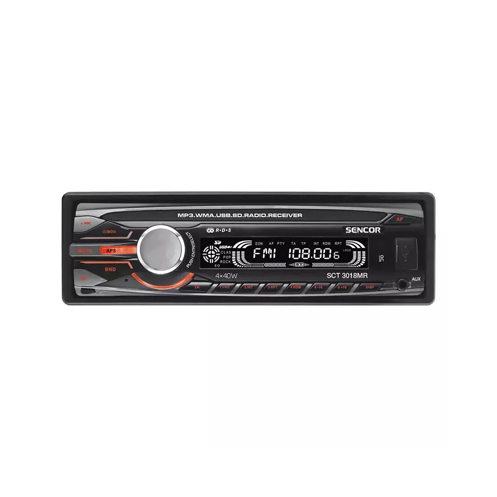 Radio auto usb/sd/mmc sencor