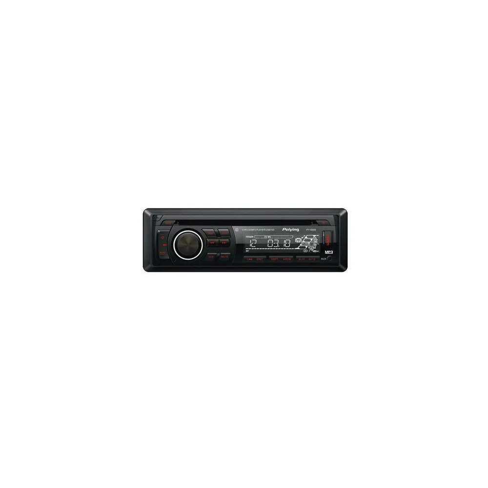 Radio cd player 4x25w usb/sd/mmc peiying