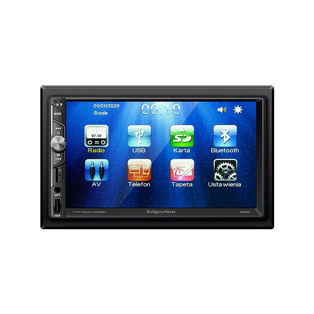 Player auto 2 din 4x40w krugersimatz