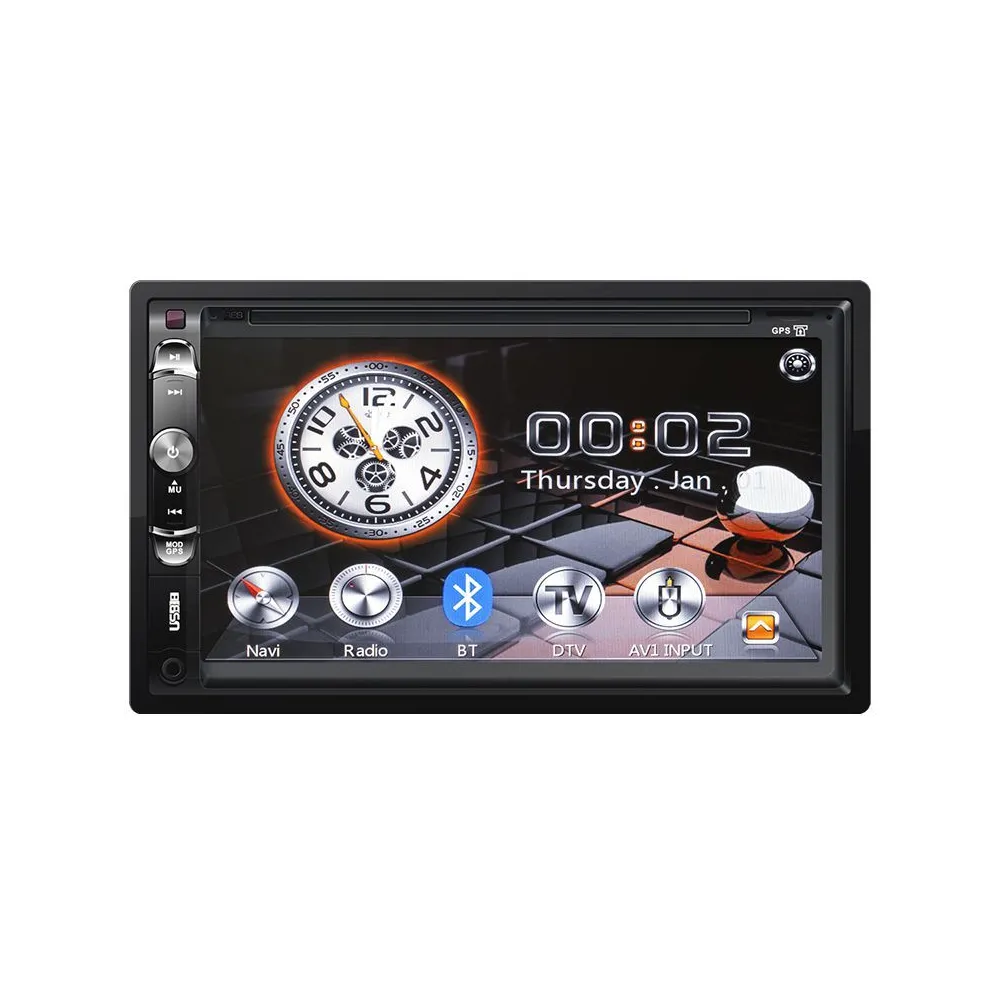 Radio player auto 2din dvb-t/gps/bt krugersimatz