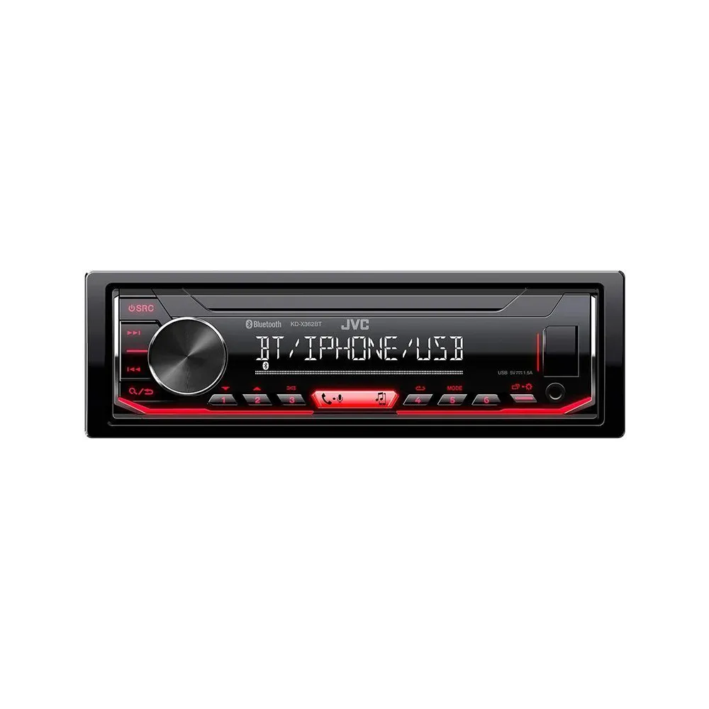 Radio mp3 player bluetooth kdx362bt jvc
