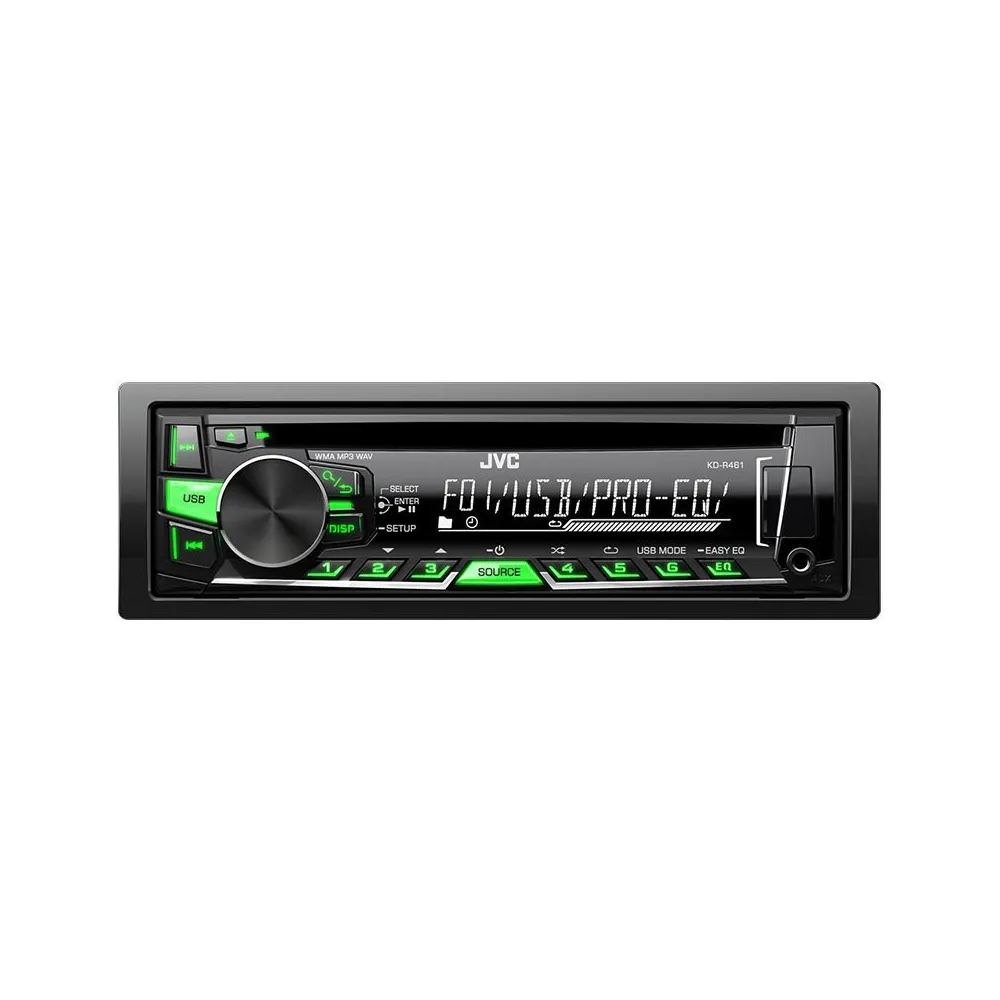 Radio cd player 4x50w kd-r469 jvc