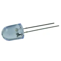 Led 10mm 12v portocaliu