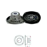 Set difuzoare auto 6x9 inch peiying