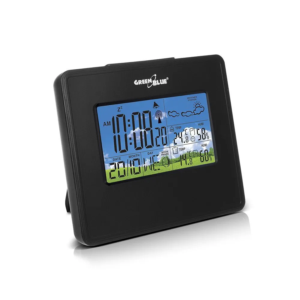 Statie meteo wireless neagra gb147b