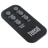 Ventilator turn negru 50w teesa