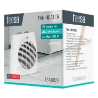 Aeroterma cu switch siguranta 2000w teesa