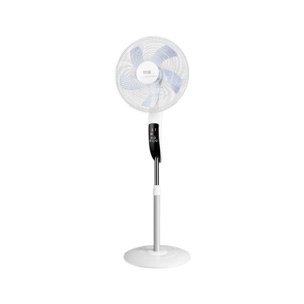 Ventilator picior timer led telecomanda teesa