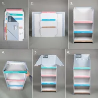 Display stand carton teesa
