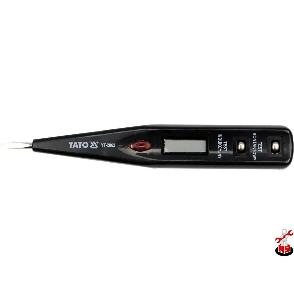 Tester digital Yato YT-2862, 12 - 250V, negru