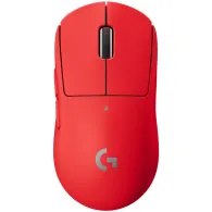 Logitech g pro x superlight wireless gaming mouse - red