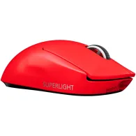 Logitech g pro x superlight wireless gaming mouse - red
