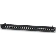 Patch panel intellinet 24 porturi ftp cat5e ecranat 1u pentru rack 19 513487 Intellinet - 1