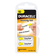 Duracell Hearing Aid DA10 Baterie de unică folosință