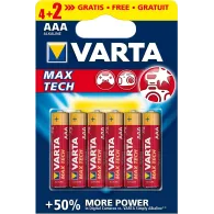Varta AAA Max Tech, 4+2pcs Baterie de unică folosință Alcalină