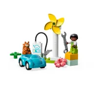 Wind turbine and electric car