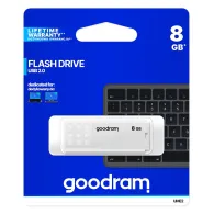 Goodram UME2 memorii flash USB 8 Giga Bites USB Tip-A 2.0 Alb