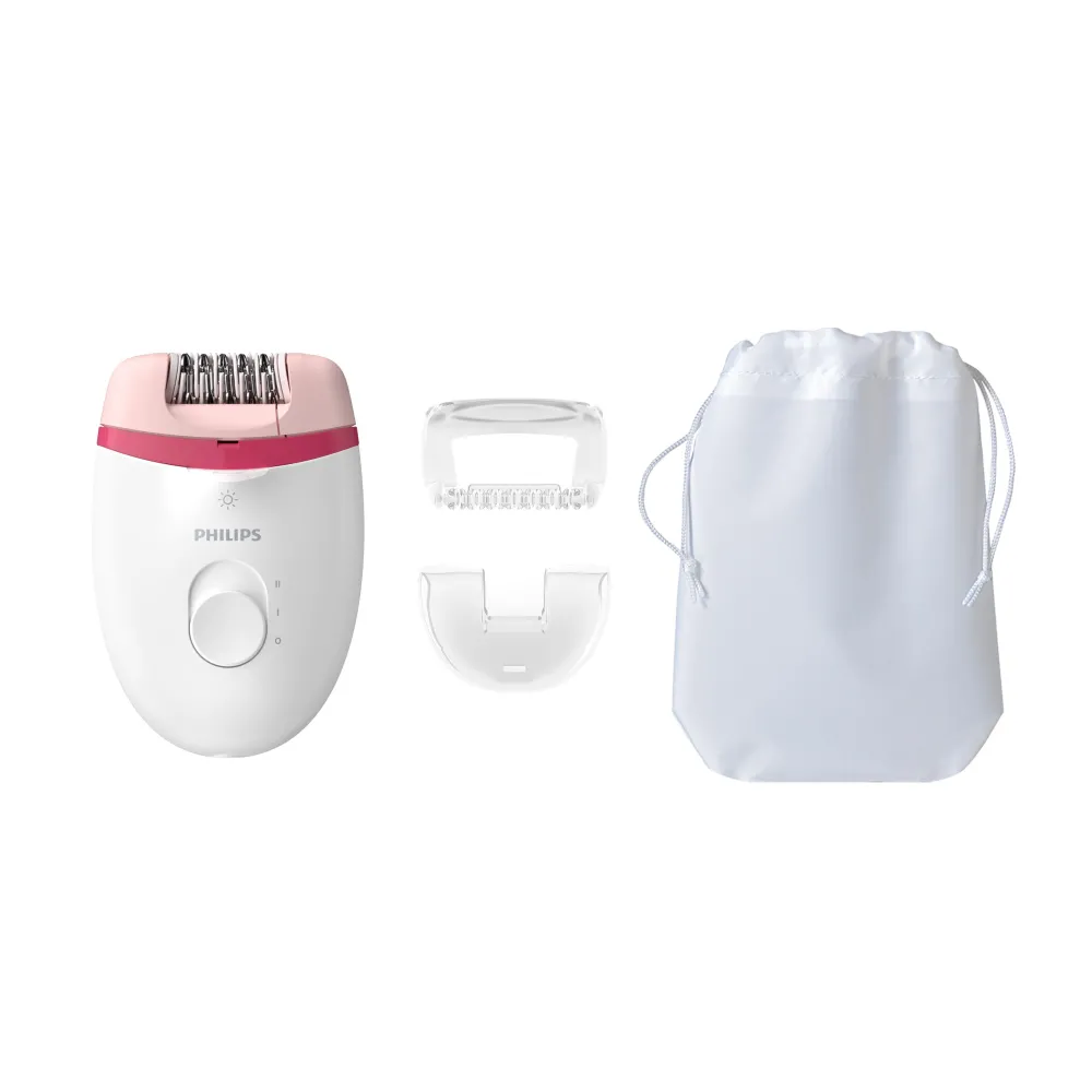 Philips Satinelle Essential BRE255 00 Epilator compact cu fir