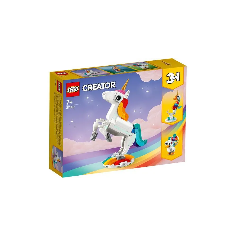 Unicorn magic 3in1 lego 31140