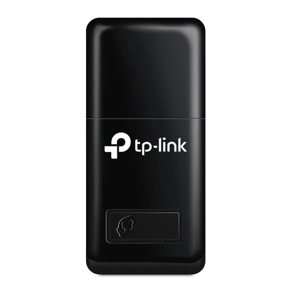 Adaptor retea tp-link wireless  mini de la 1 port usb2.0 la 1 antena interna  300mbps 2.4ghz tl-wn823n (include tv 0.18lei) / 45