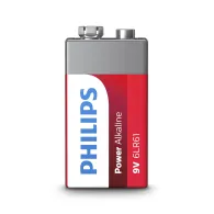 Philips Power Alkaline Baterie 6LR61P1B 10