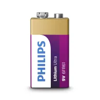 Philips Lithium Ultra Baterie 6FR61LB1A 10