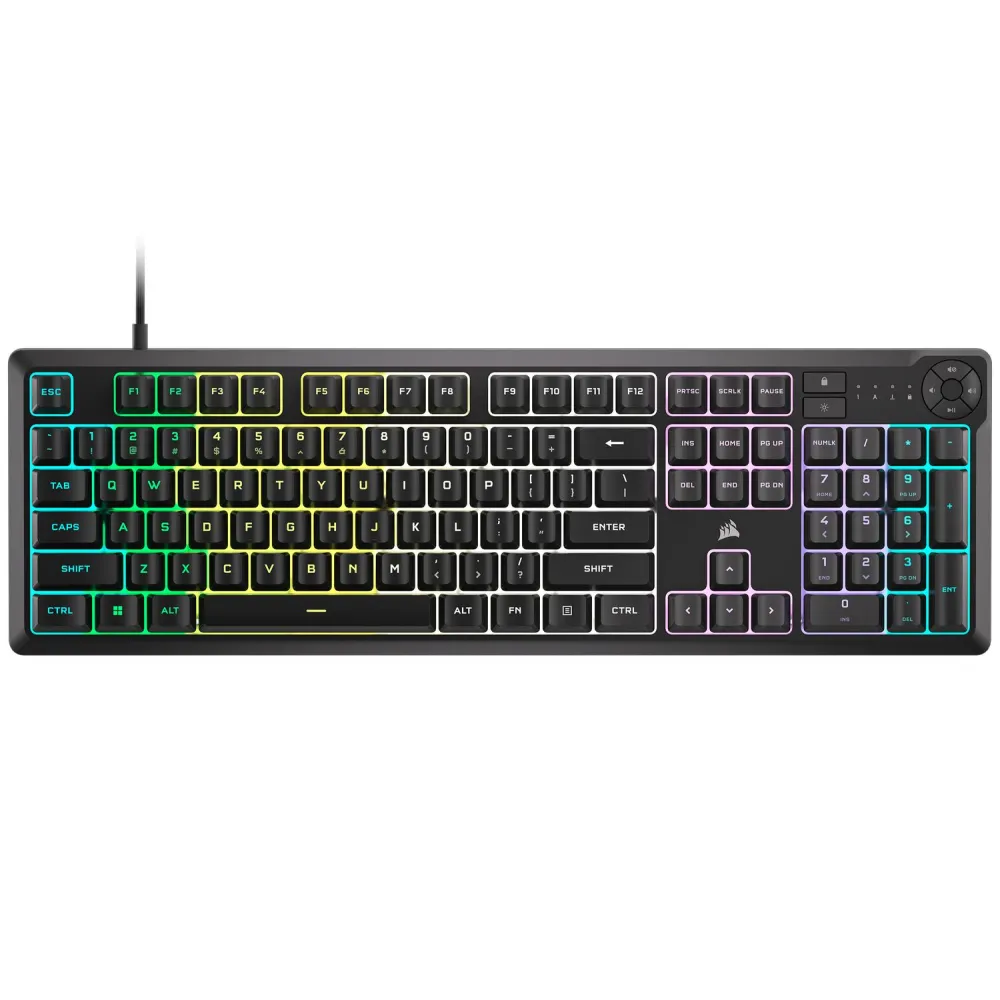 K55 core rgb 1.82m 10 zone rgb negru