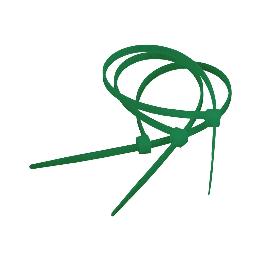 Fasete 200x4.5 nylon verde set 100buc