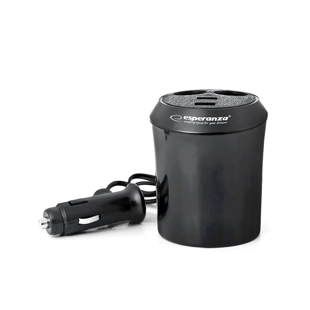 Splitter bricheta auto 2 porturi usb esperanz