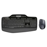 Logitech MK710 Performance tastaturi Mouse inclus RF fără fir QWERTY Nordic Negru