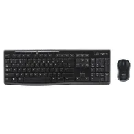 Logitech Wireless Combo MK270 tastaturi Mouse inclus RF fără fir QWERTY Nordic Negru