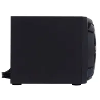 Boxe spacer gaming 2.1 rms: 11w (2 x 3w + 5w) control volum bass si inalte subwoofer lemn mdf 14 x led usb power black spb-thund