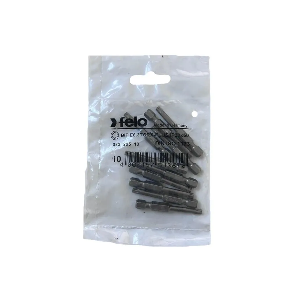 Set 10 biti felo seria industrial profil torx plus