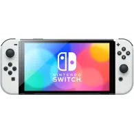 Nintendo Switch OLED consolă portabilă de jocuri 17,8 cm (7") 64 Giga Bites Ecran tactil Wi-Fi Alb