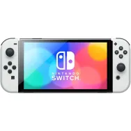 Nintendo Switch OLED consolă portabilă de jocuri 17,8 cm (7") 64 Giga Bites Ecran tactil Wi-Fi Alb