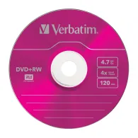 DVD+RW Verbatim 4X, 4.7GB, 1buc, Slim case, 43297