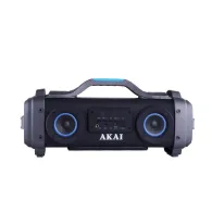 Boxe portabile akai compact 1.0 rms functie karaoke bluetooth conector bluetooth jack 3.5mm usb negru abts-sh01 (include tv 8.00