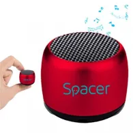 Boxa spacer portabila bluetooth cri-cri-red rms:  3w control volum acumulator 300mah timp de functionare pana la 2 ore distanta 