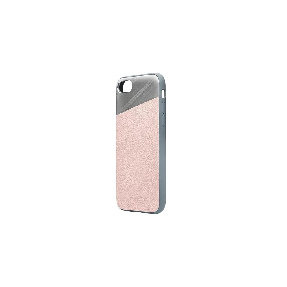 Cygnett element leather case for iphone 7 plus - pink